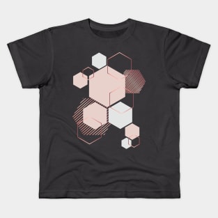 My Hexagon Patterns | Passion Geometry Kids T-Shirt